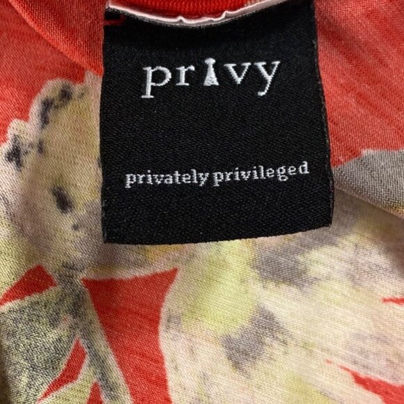 Orange Floral Halter Jumpsuit Large Sexy Stretch Tropical Pinup Retro Stretch - Picture 5 of 6